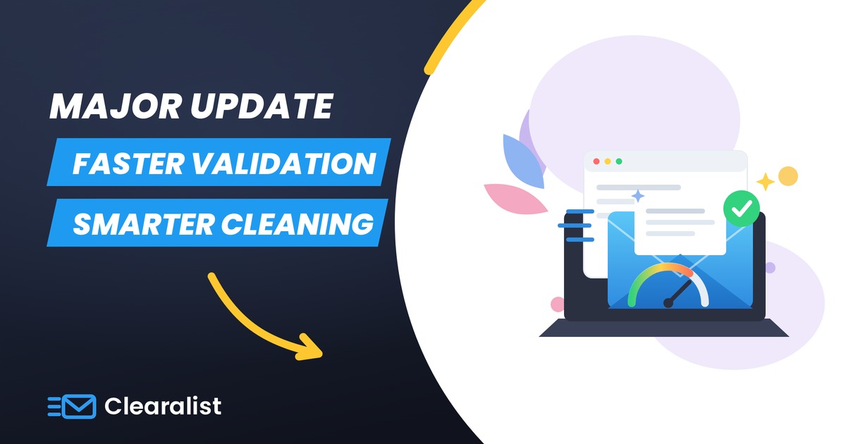 Clearalist updates